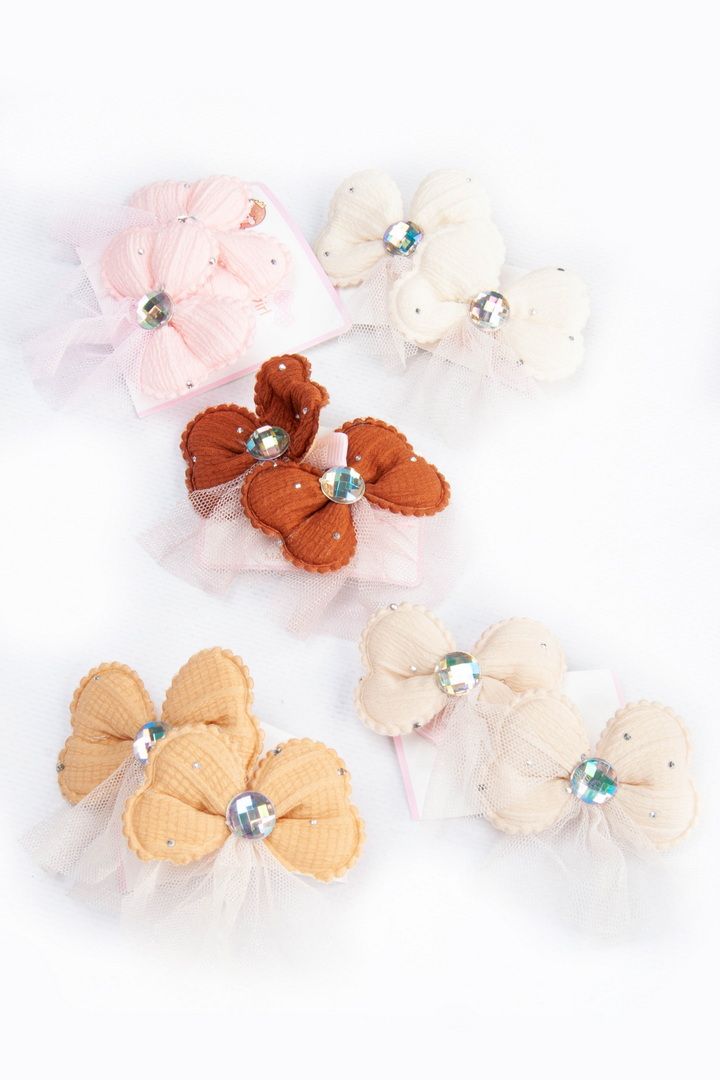 Набір заколок "бантик" (2 шт)